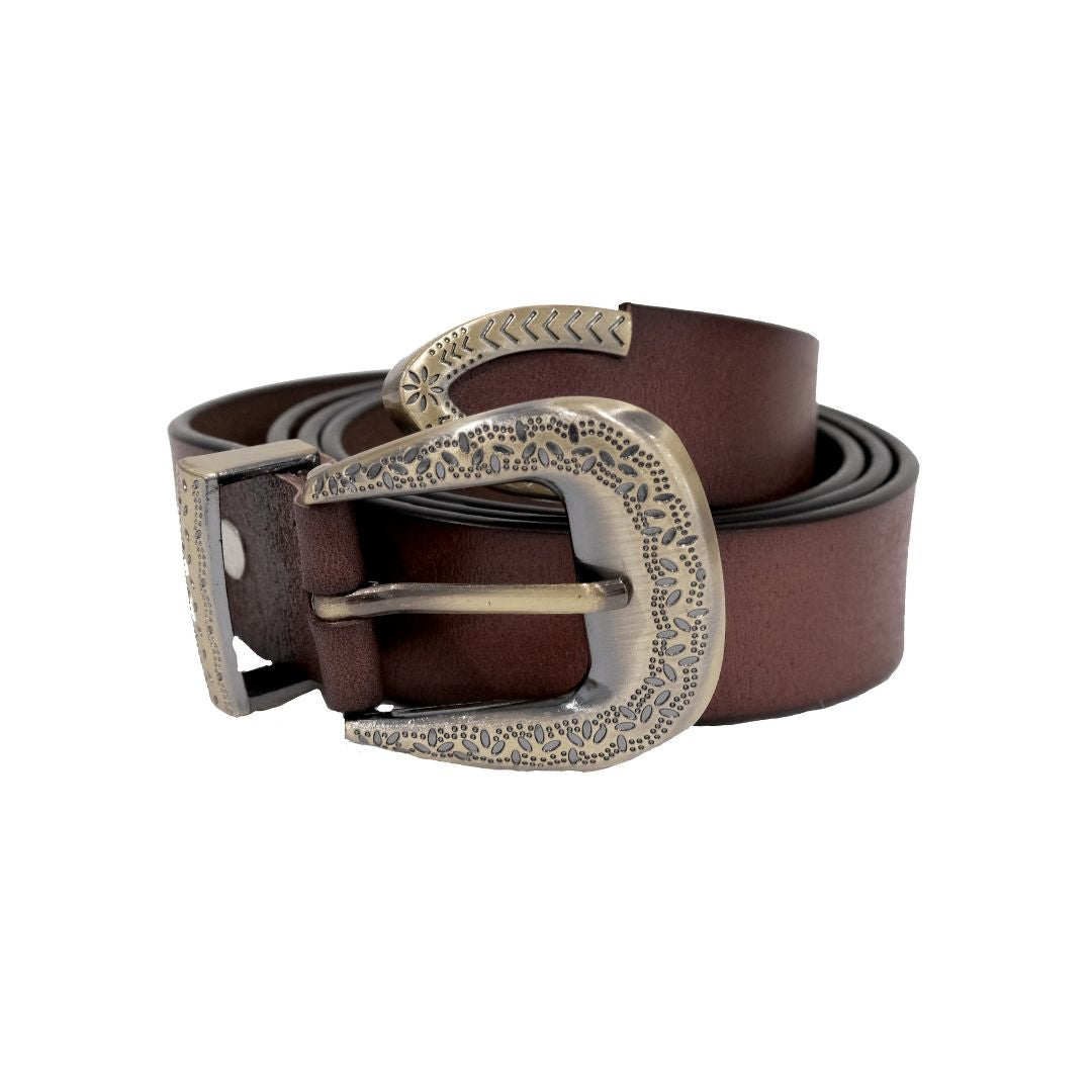 CINTURON VOLB BROWN
